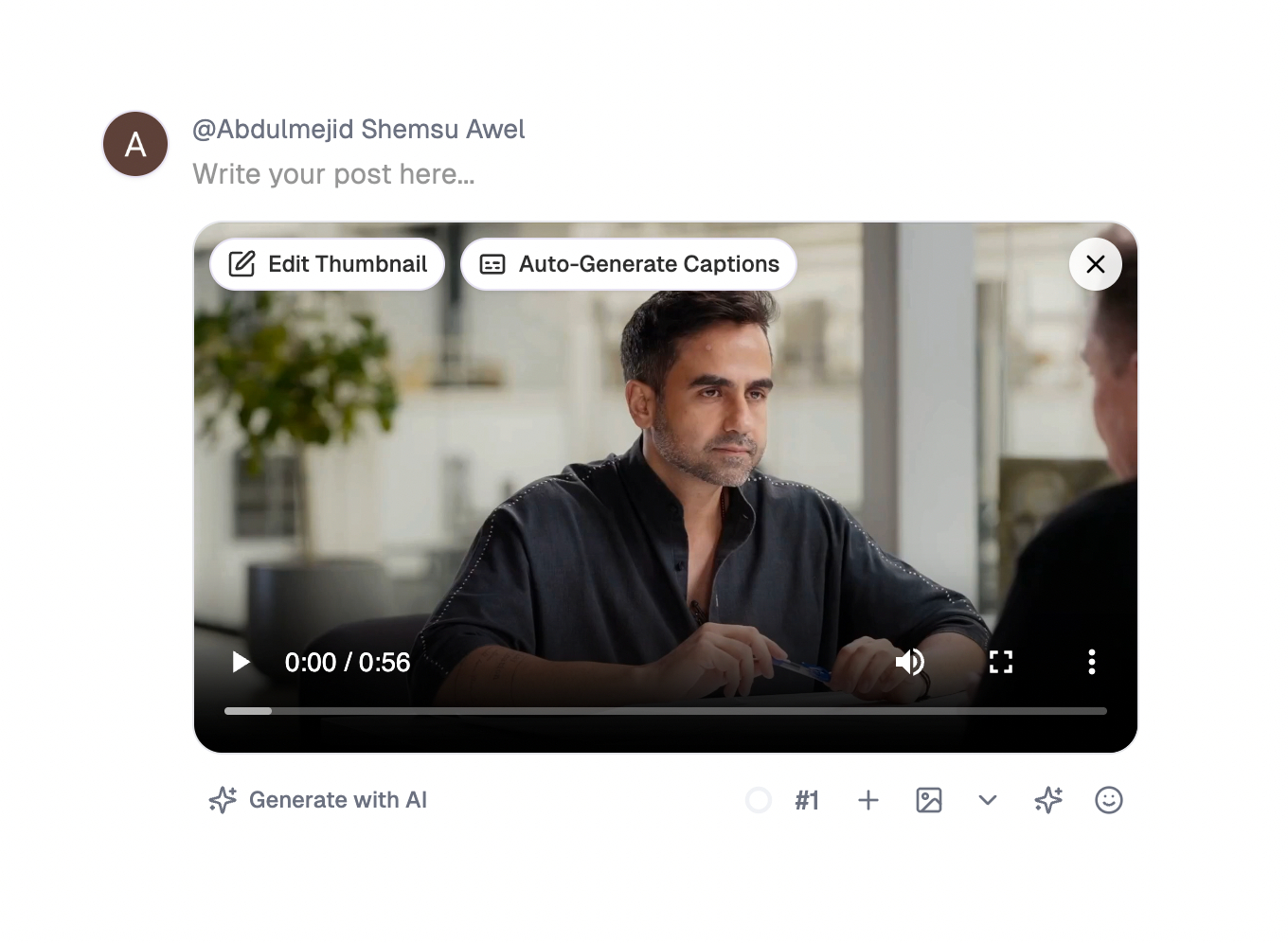 AI Caption Generator - Automatically add captions to videos