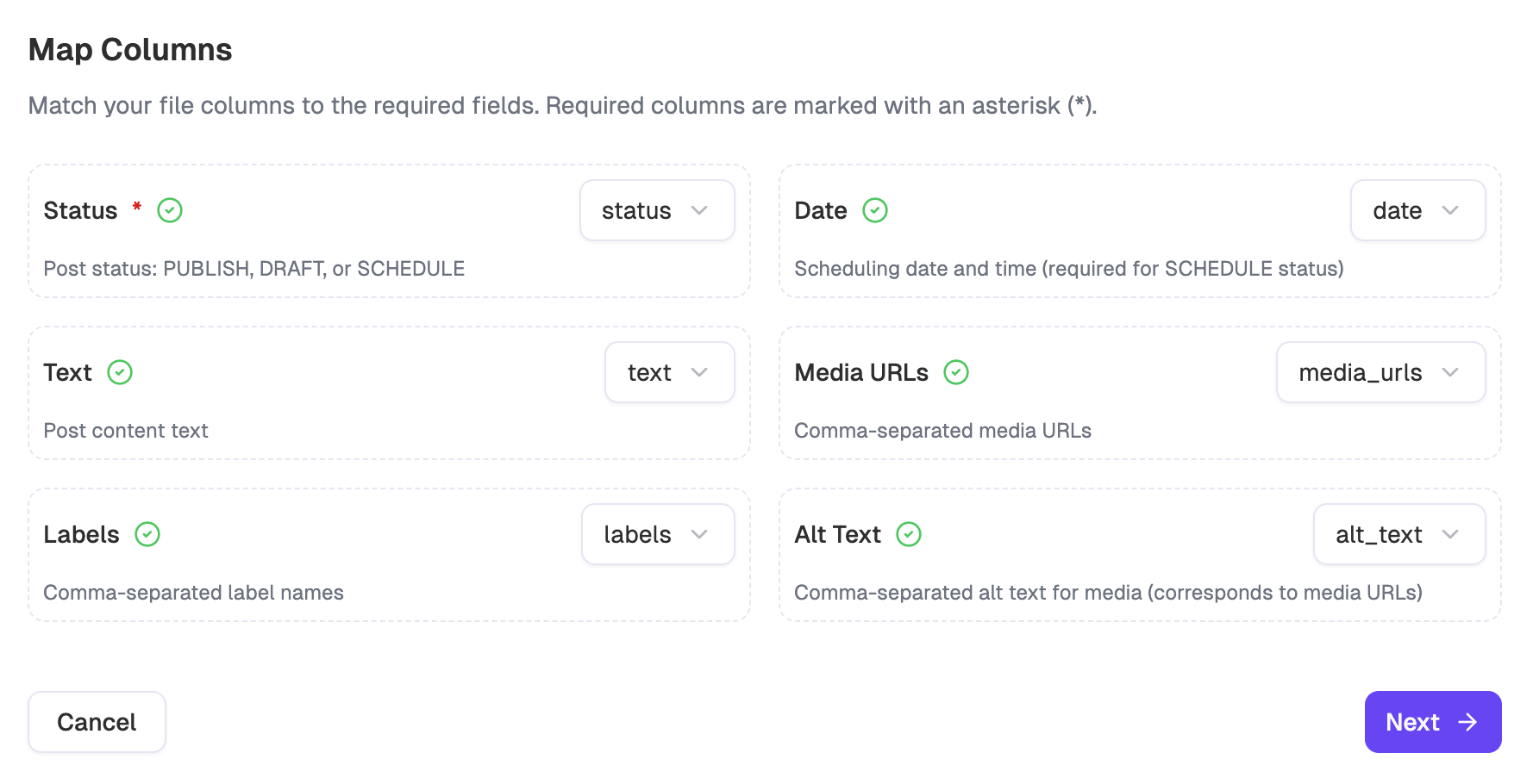 PostSyncer Bulk Scheduling Feature